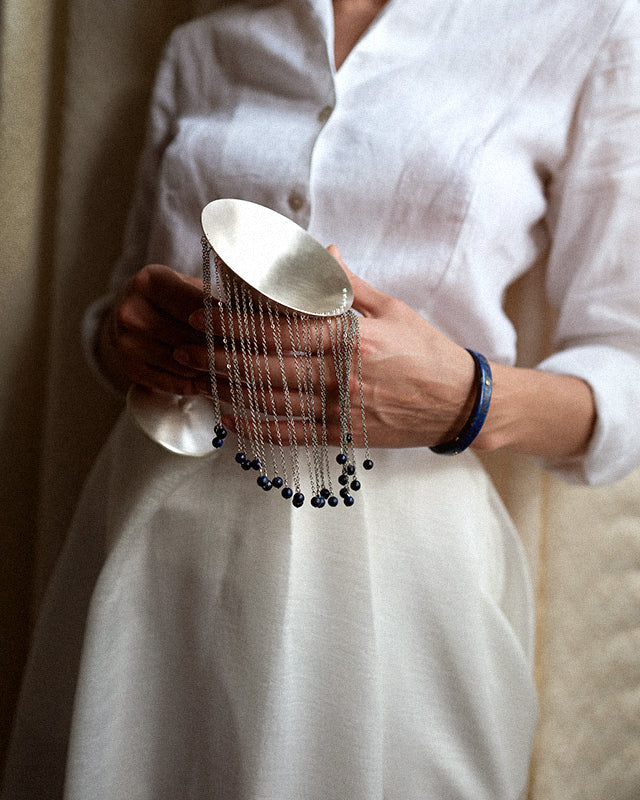 Single Continuum Bracelet - Lapis Lazuli