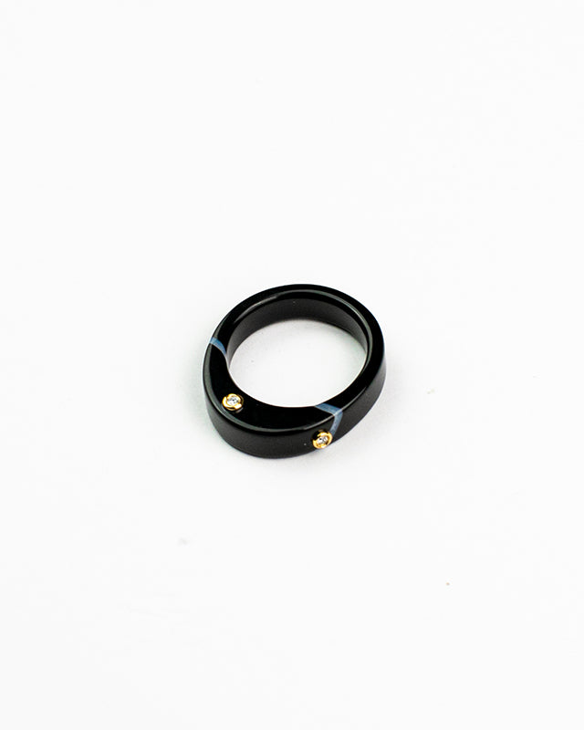 Continuum Single Ring - Black Onyx