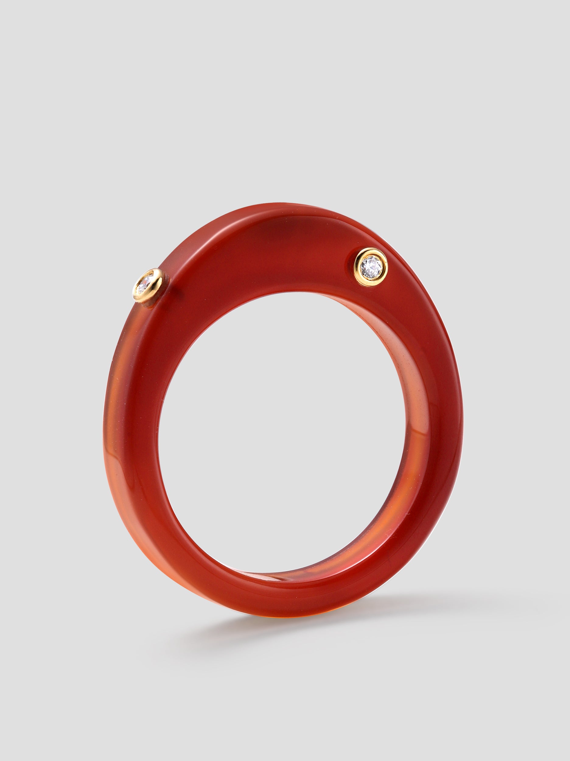 Continuum Single Ring - Carnelian