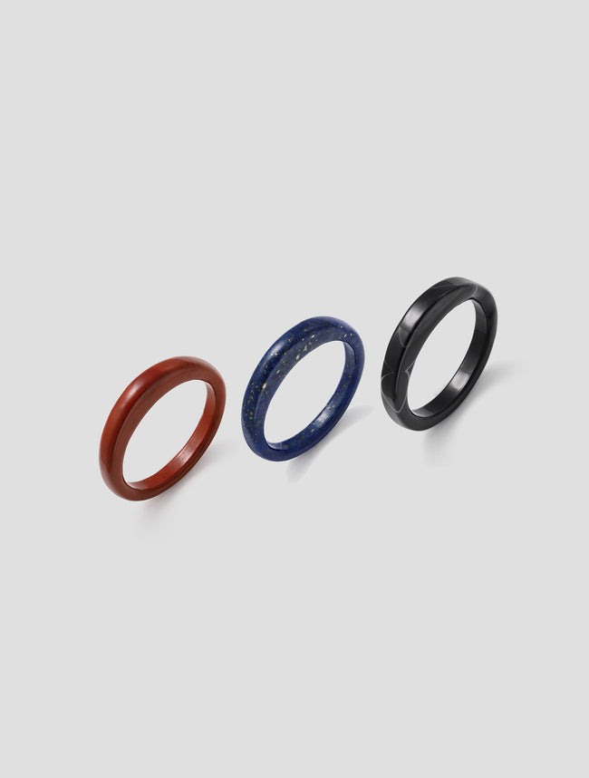 Continuum - Trio Rings Set