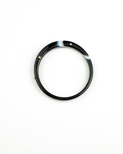 Single Continuum Bracelet - Black Onyx