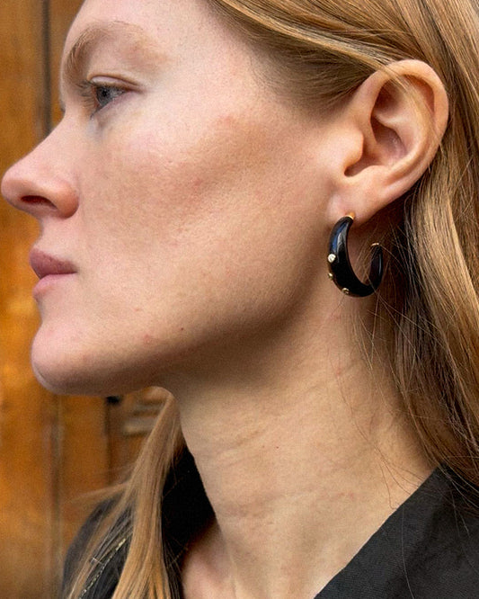 Continuum Earing - Tiger’s Eye