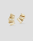 Riftline Earrings Asymmetrical - Gold