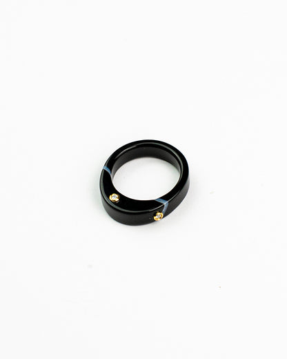 Continuum Single Ring - Black Onyx
