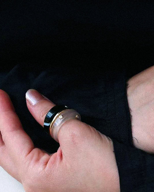 Continuum Single Ring - Black Onyx