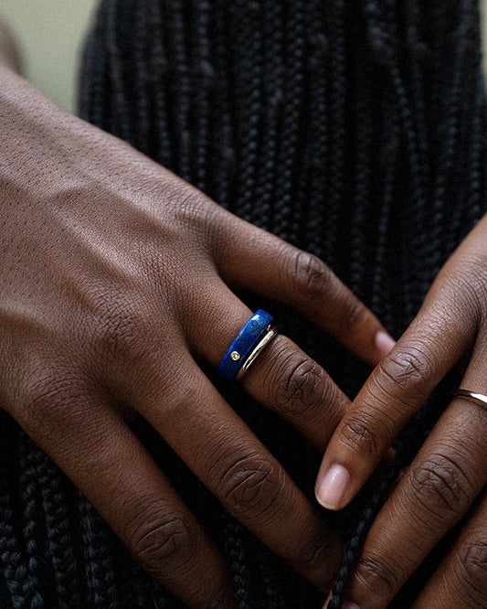 Continuum Single Ring - Lapis Lazuli