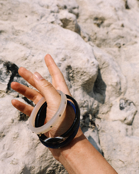 Single Continuum Bracelet - Black Onyx