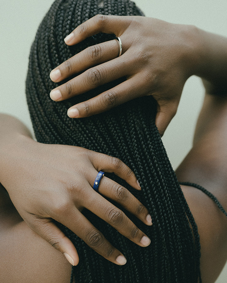 Continuum Single Ring - Lapis Lazuli