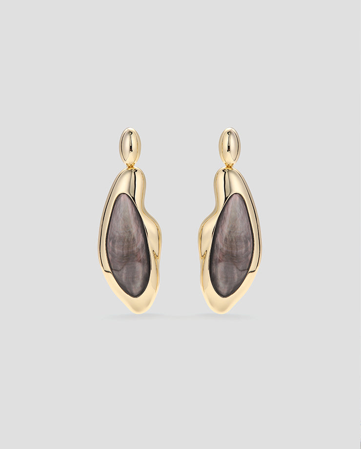 Pebble I — Gold Black Mother of Pearl