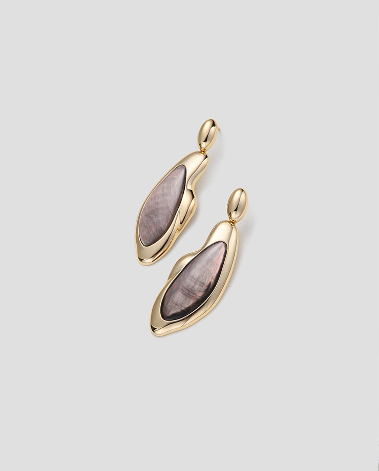 Pebble I — Gold Black Mother of Pearl