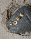 Pebble two Earrings - Tiger's eye